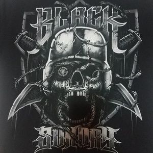 Black sunday tee shirt